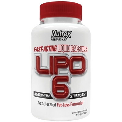 Lipo-6 Intl (120капс. жиросжигатель) NUTREX