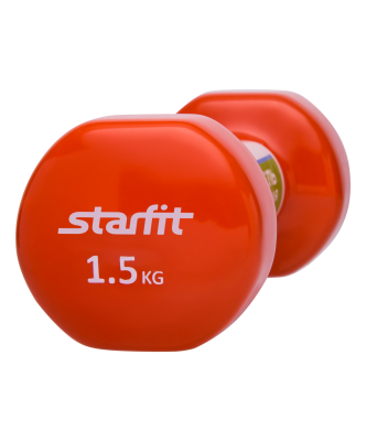 Гантель виниловая STARFIT DB-101 1,5кг