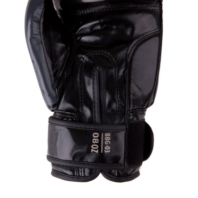 Перчатки боксерские Боец BBG-03 (12унц)/черн.