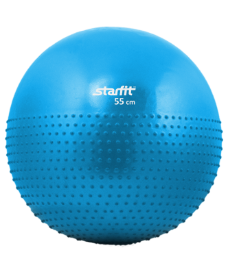 Мяч гимнастический STARFIT GB-201 55см полумассажн.